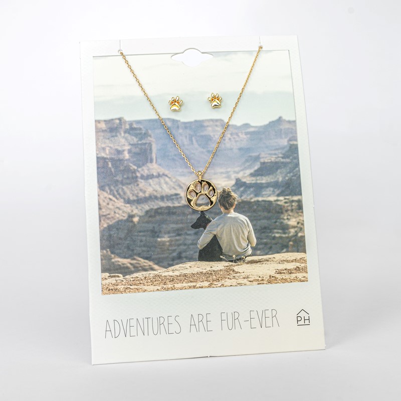 Adventures Are Fur-Ever Sentiment Card 16004