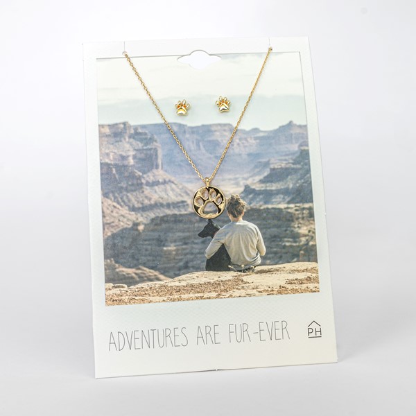 Adventures Are Fur-Ever Sentiment Card